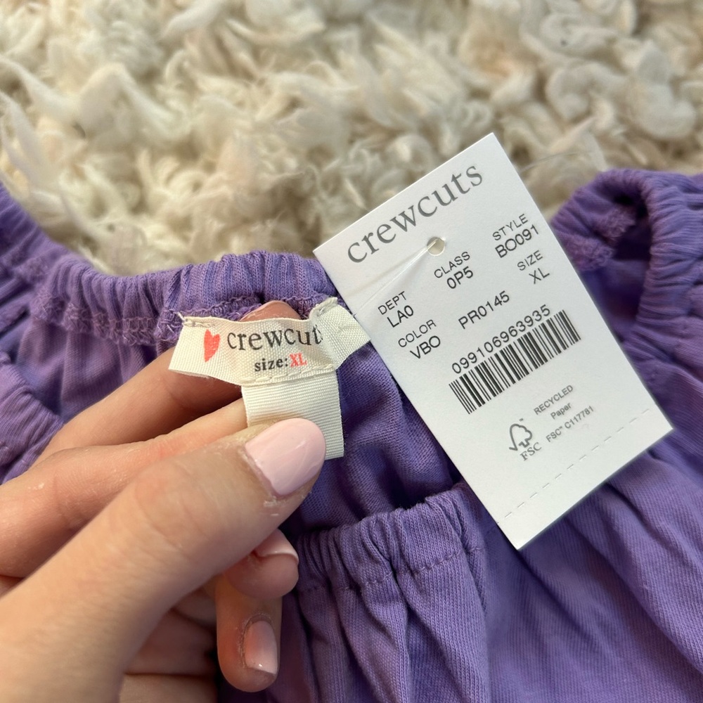 Crewcuts Purple Skirt